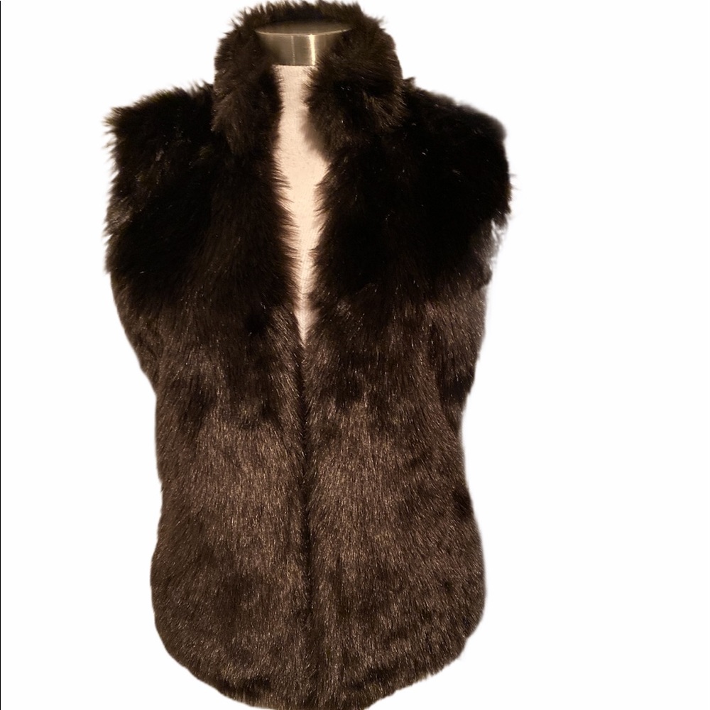 Style&CO Faux Fur Vest